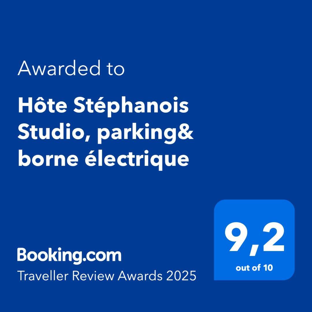 סן-אטיין Hote Stephanois Studio, Parking& Borne Electrique מראה חיצוני תמונה